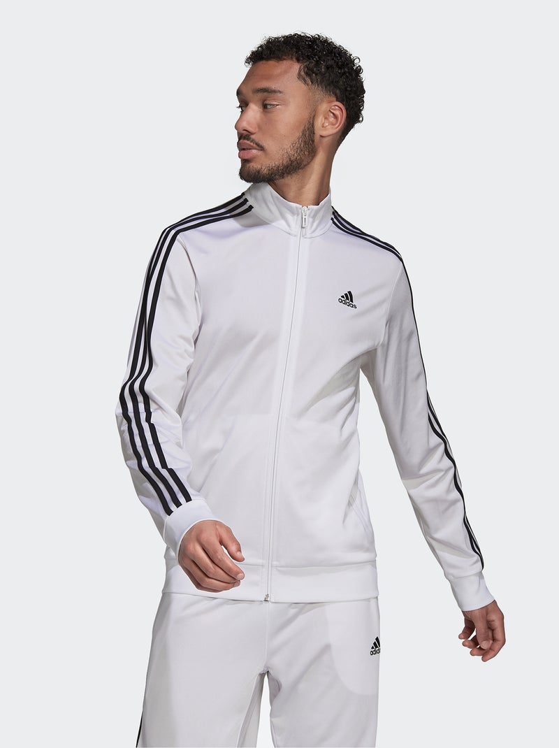 Chaqueta con cremallera 'Adidas' BLANCO - Kiabi