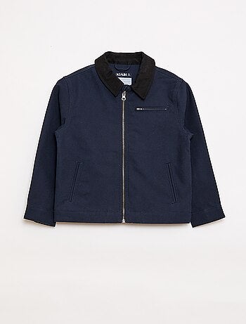 Chaqueta con cremallera estilo workwear