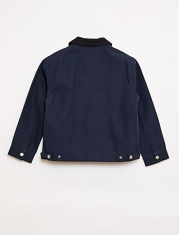 Chaqueta con cremallera estilo workwear