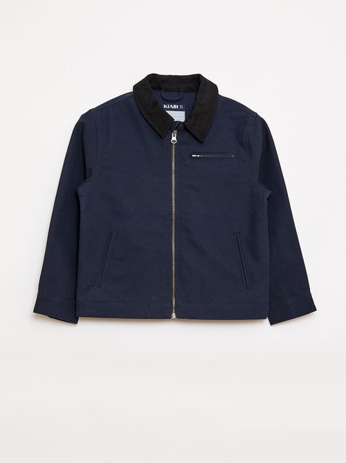 Chaqueta con cremallera estilo workwear - Kiabi