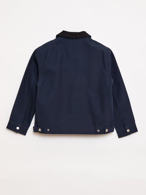 Chaqueta con cremallera estilo workwear - Kiabi