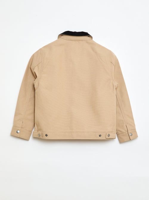 Chaqueta con cremallera estilo workwear - Kiabi