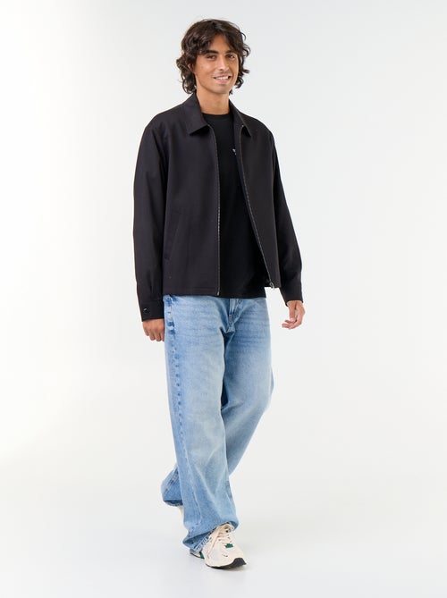 Chaqueta con cremallera lisa - Kiabi