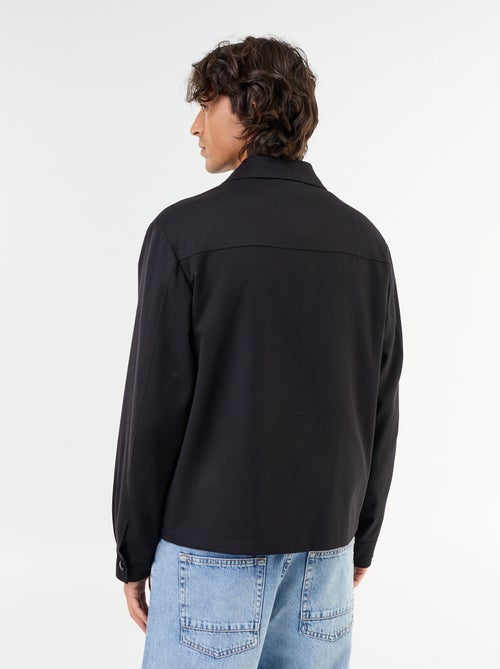 Chaqueta con cremallera lisa - Kiabi