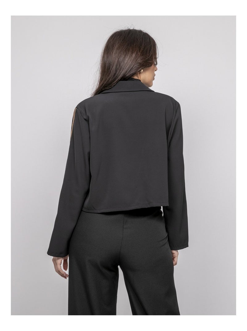 Chaqueta con cremallera UJENE Negro - Kiabi