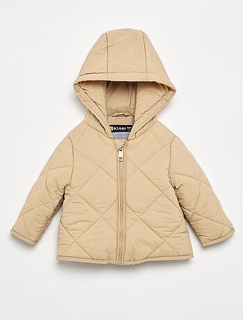 Chaqueta con cremallera y capucha