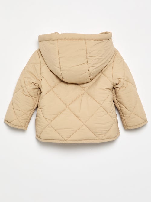 Chaqueta con cremallera y capucha - Kiabi Chaqueta con cremallera y capucha - Kiabi