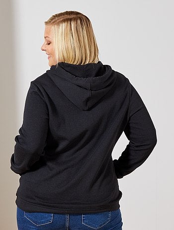 Chaqueta con cremallera y capucha - Kiabi