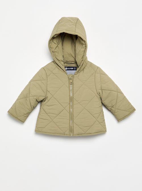 Chaqueta con cremallera y capucha - Kiabi Chaqueta con cremallera y capucha - Kiabi