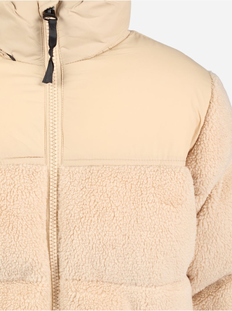 Chaqueta con cuello alto - boom kids Crema - Kiabi