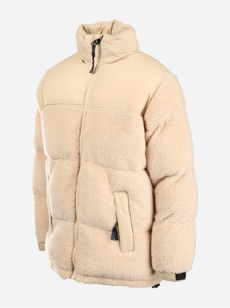Chaqueta con cuello alto - boom kids Crema - Kiabi