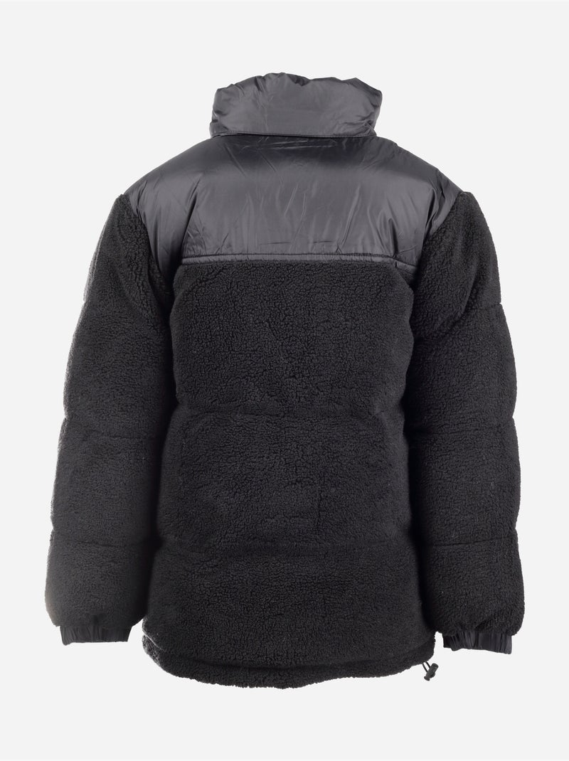 Chaqueta con cuello alto - boom kids Negro - Kiabi