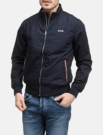 Chaqueta con cuello alto - Schott