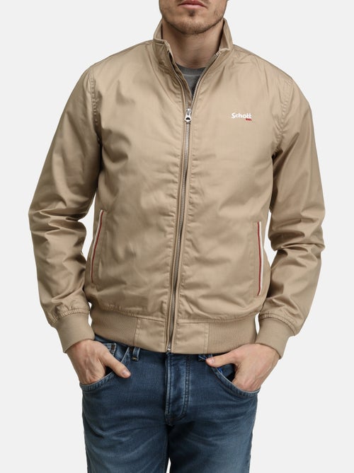 Chaqueta con cuello alto - Schott - Kiabi Chaqueta con cuello alto - Schott - Kiabi