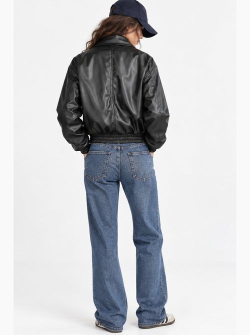Chaqueta con cuello camisero y cremallera hiccup - Kiabi