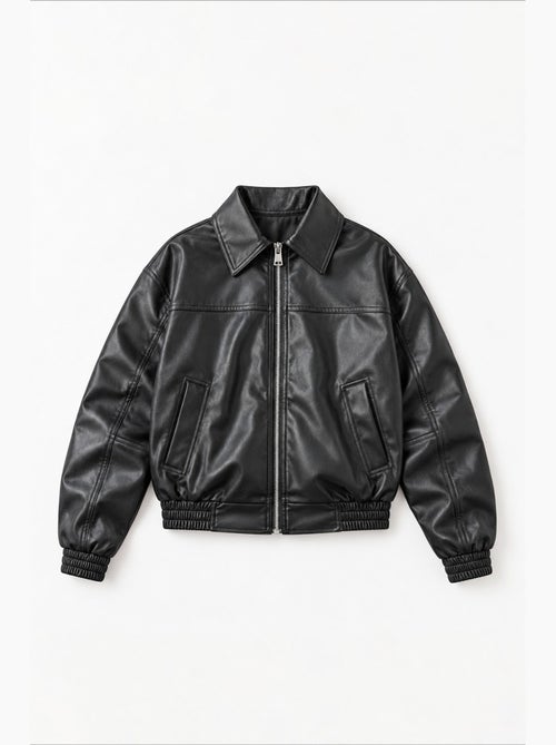 Chaqueta con cuello camisero y cremallera hiccup - Kiabi