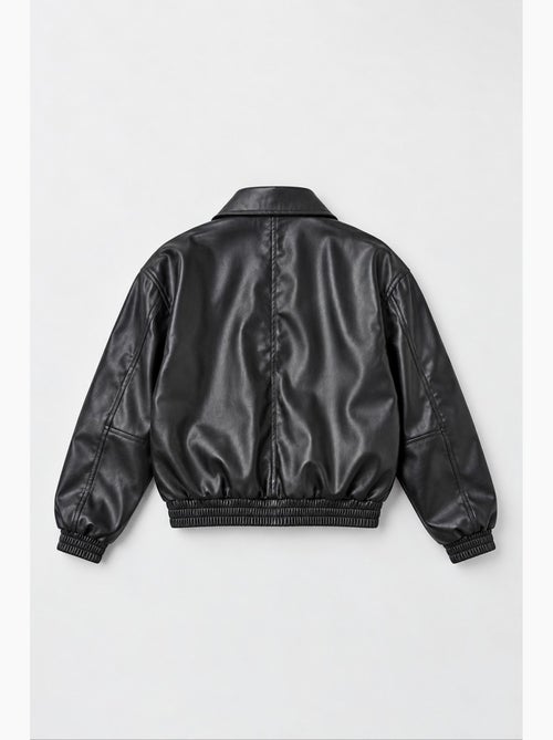 Chaqueta con cuello camisero y cremallera hiccup - Kiabi