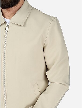 Chaqueta con cuello de camisa - frilivin