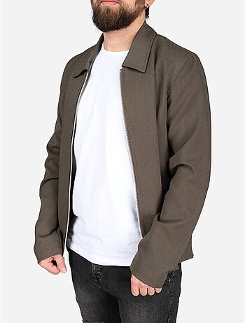 Chaqueta con cuello de camisa - Frilivin