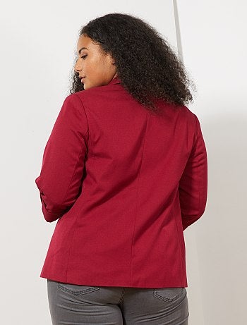 Chaqueta con cuello largo - Kiabi