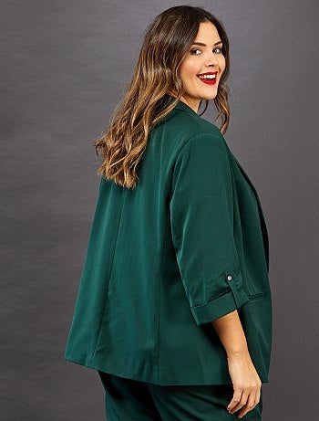 Chaqueta con cuello largo - Kiabi