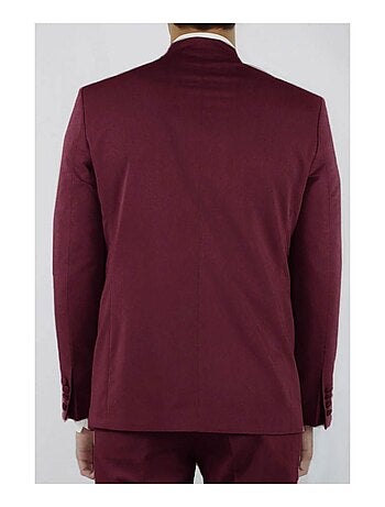 Chaqueta con cuello mao Kebello