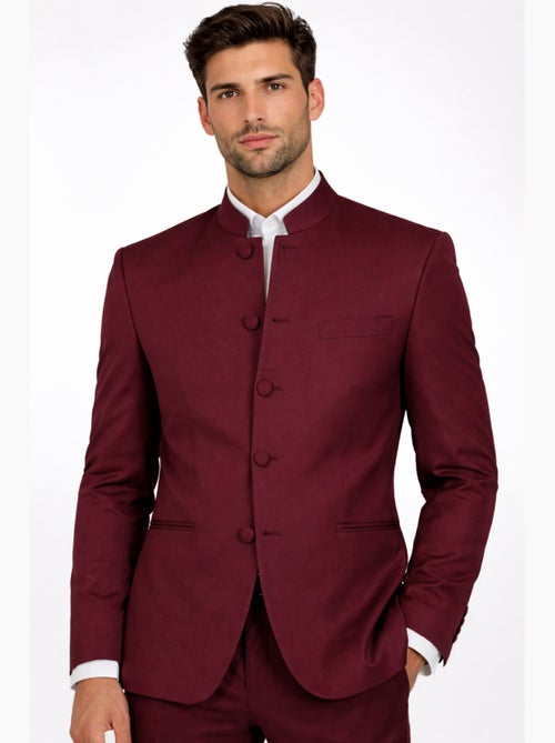 Chaqueta con cuello mao Kebello - Kiabi