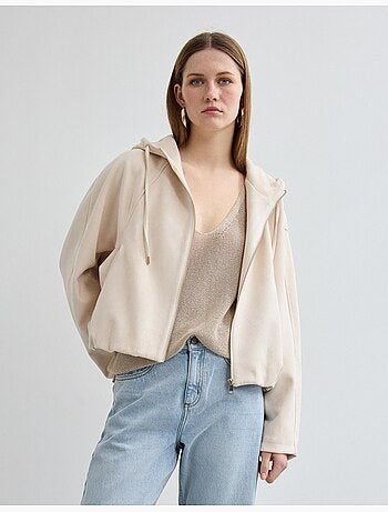 Chaqueta con efecto de ante, MO Fashion