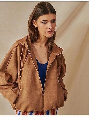 Chaqueta con efecto de ante, MO Fashion