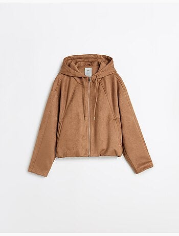 Chaqueta con efecto de ante, MO Fashion