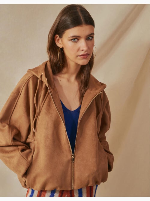 Chaqueta con efecto de ante, MO Fashion - Kiabi