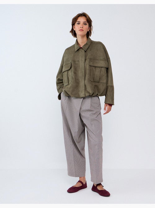 Chaqueta con efecto de ante, mo fashion - Kiabi