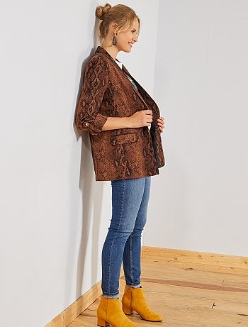 Chaqueta con estampado animal - Kiabi