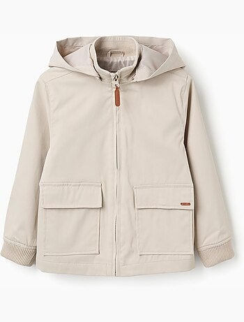 Chaqueta con forro y capucha desmontable