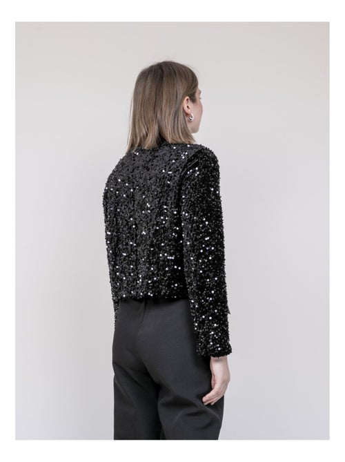 Chaqueta con lentejuelas UCHADA - Kiabi Chaqueta con lentejuelas UCHADA - Kiabi