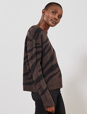 Chaqueta con motivo de 'cebra' - Kiabi