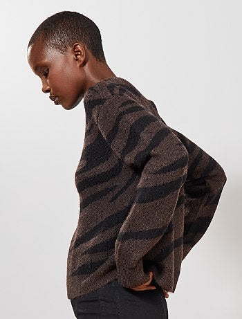 Chaqueta con motivo de 'cebra' - Kiabi