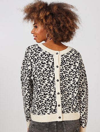 Chaqueta con motivo de 'leopardo' - Kiabi