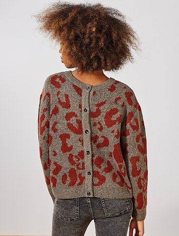 Chaqueta con motivo de 'leopardo' - Kiabi