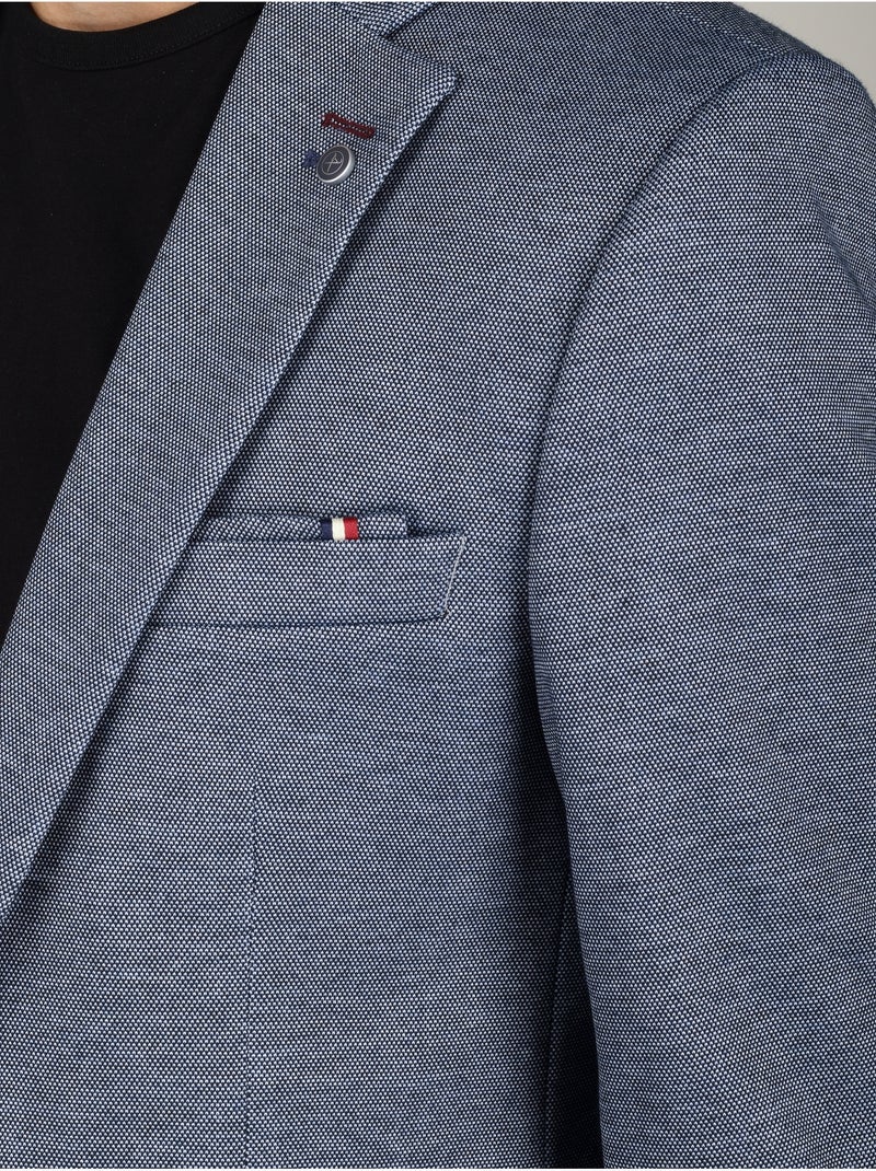 Chaqueta con solapas - silverstone Gris azul - Kiabi