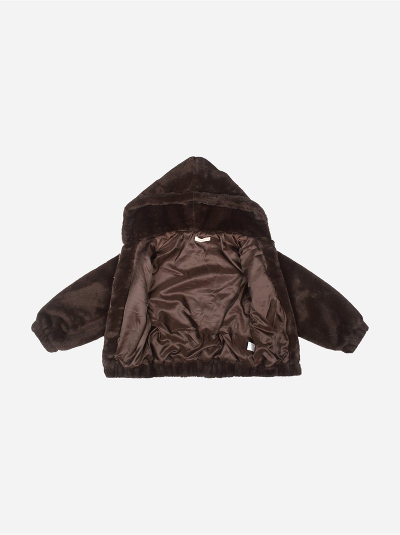 Chaqueta Cónico delgado - Kids Star Marrón oscuro - Kiabi