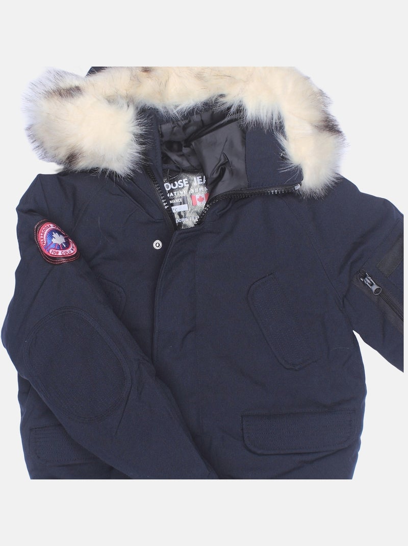 Chaqueta Cónico delgado - Paragoose Azul oscuro - Kiabi