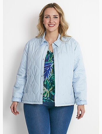 Chaqueta corta acolchada con botones automáticos - AFIBEL