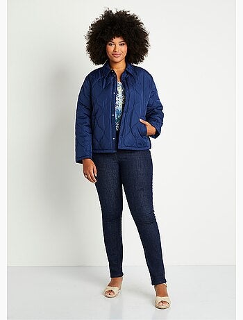 Chaqueta corta acolchada con botones automáticos - AFIBEL