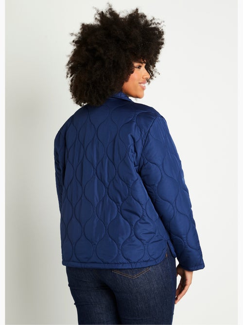 Chaqueta corta acolchada con botones automáticos - AFIBEL - Kiabi