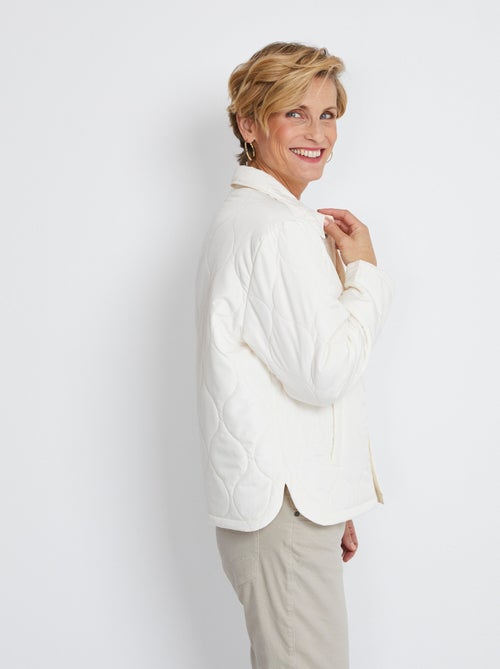 Chaqueta corta acolchada con botones automáticos - AFIBEL - Kiabi