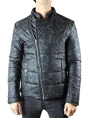 Chaqueta corta acolchada con cuello alto Kebello