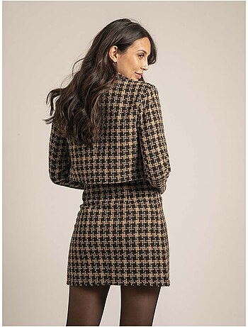 Chaqueta corta con motivos USMALIA