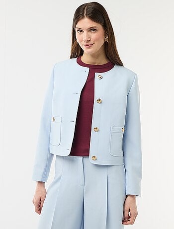 Chaqueta corta de ceremonia lisa