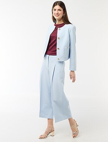 Chaqueta corta de ceremonia lisa